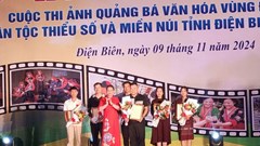 Trao giải Cuộc thi ảnh quảng bá văn hoá các dân tộc thiểu số Điện Biên