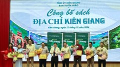 Công bố sách Địa chí Kiên Giang