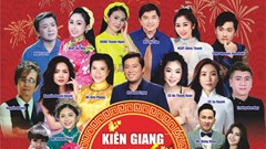 Hoạt cảnh Kiên Giang chào Xuân mở màn cho chương trình nghệ thuật đón giao thừa