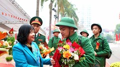 Hà Nội: Tưng bừng ngày hội giao, nhận quân năm 2025