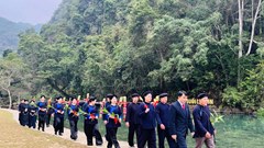 Nhiều trải nghiệm hấp dẫn tại lễ hội “Về nguồn Pác Bó năm 2025“