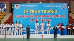 Bế mạc Giải vô địch quốc gia Karate miền Bắc lần thứ V