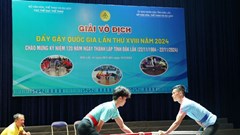 Hơn 250 VĐV tham dự Giải vô địch đẩy gậy quốc gia năm 2025