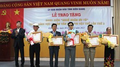 Kiên Giang lấy ý kiến xét tặng danh hiệu “Nghệ nhân Ưu tú”