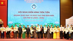 Điện Biên biểu dương 65 điển hình tiên tiến ngành Giáo dục
