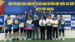 Bế mạc Giải vô địch cầu lông đồng đội nam nữ hỗn hợp quốc gia 2025