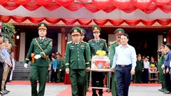 Truy điệu và an táng 6 hài cốt liệt sĩ tại Nghĩa trang Liệt sĩ quốc gia Vị Xuyên