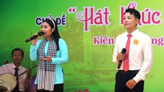 Hội thi song ca vọng cổ và trích đoạn cải lương tỉnh Kiên Giang 2025