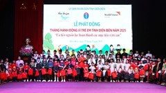 Phát động Tháng hành động vì trẻ em Điện Biên năm 2025
