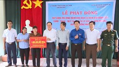 Xây dựng mô hình “Khu dân cư biên giới đoàn kết, xanh - sạch - đẹp“