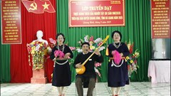 Bế giảng lớp truyền dạy thực hành di sản Then của người Tày ở Quang Bình