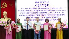 Gặp mặt các cơ quan báo chí nhân kỷ niệm 100 năm Ngày Báo chí cách mạng Việt Nam