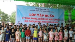 Điện Biên: Nâng cao kỹ năng phòng, chống đuối nước cho thiếu niên, nhi đồng