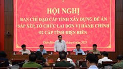 Sớm đưa bộ máy chính quyền 2 cấp hoạt động ổn định, hiệu quả