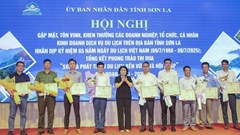 Sơn La tôn vinh các điển hình tiêu biểu trong phát triển du lịch