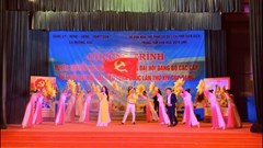 Đặc sắc chương trình tuyên truyền chào mừng Đại hội Đảng các cấp ở Mường Ảng