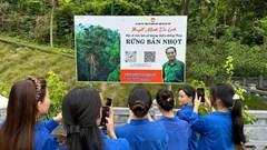 Khám phá “Rừng Đại tướng Võ Nguyên Giáp” bằng công nghệ số