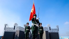 Tái hiện hình ảnh duyệt binh trên Quảng trường Đỏ tại Sân vận động Mỹ Đình