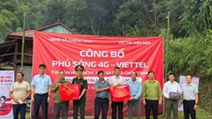 Sóng 4G về với bản đặc biệt khó khăn vùng cao Chiềng Sinh