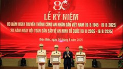 Điện Biên kỷ niệm 80 năm ngày truyền thống Công an nhân dân