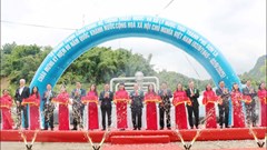 Khánh thành dự án hệ thống thoát nước và xử lý nước thải tiên tiến tại Sơn La