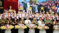 Công an Điện Biên tiếp nhận con nuôi và lưu học sinh 6 tỉnh Bắc Lào