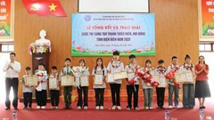 Trao giải Cuộc thi Sáng tạo thanh, thiếu niên, nhi đồng Điện Biên năm 2025