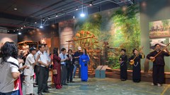 Ấn tượng sắc màu 54 dân tộc Việt Nam tại Triển lãm Thành tựu đất nước