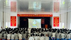 An Giang chiếu phim lưu động tại Trại giam Kênh 7