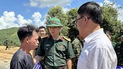 Bộ Chỉ huy quân sự tỉnh Điện Biên chung tay hỗ trợ đồng bào vùng thiên tai