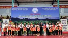 Khai mạc Giải vô địch Cờ vua miền Bắc lần thứ IX năm 2025