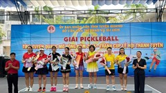 Bế mạc Giải Pickleball tỉnh Tuyên Quang mở rộng 2025