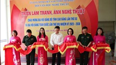 Triển lãm tranh, ảnh nghệ thuật chào mừng Đại hội Đảng bộ tỉnh Cao Bằng lần thứ XX