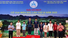 Bế mạc Giải  Vô địch cờ vua miền Bắc lần thứ IX năm 2025