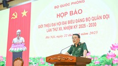 450 đại biểu tham dự Đại hội đại biểu Đảng bộ Quân đội lần thứ XII