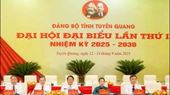 Phiên trù bị Đại hội đại biểu Đảng bộ tỉnh Tuyên Quang lần thứ I, nhiệm kỳ 2025-2030