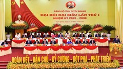 Đại hội Đảng bộ tỉnh Tuyên Quang lần thứ I, nhiệm kỳ 2025 - 2030