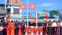 Điện Biên gắn biển nhiều tuyến đường mang tên các nghệ sĩ