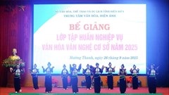 Gắn phong trào văn hóa, văn nghệ với phát triển du lịch cộng đồng ở Mường Thanh