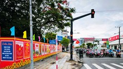 Đẩy mạnh tuyên truyền cổ động trực quan chào mừng Đại hội Đảng bộ tỉnh An Giang