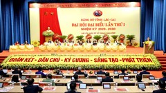 Khai mạc Đại hội đại biểu Đảng bộ tỉnh Lào Cai lần thứ I, nhiệm kỳ 2025-2030
