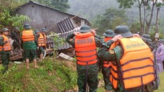 Đồn Biên phòng Cửa khẩu Sóc Giang tìm thấy thi thể người đàn ông bị vùi lấp