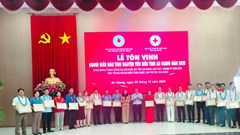 An Giang tôn vinh người hiến máu tình nguyện tiêu biểu năm 2025