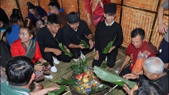 Tái hiện nghi lễ “Kin khẩu hó“- nét đẹp văn hóa truyền thống của dân tộc Lào