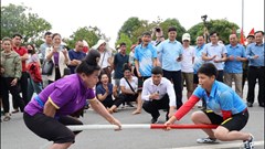 Sôi nổi hội thi thể thao truyền thống, trò chơi dân gian các dân tộc Sơn La