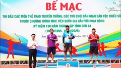 Bế mạc hội thi thể thao truyền thống, trò chơi dân gian các dân tộc Sơn La