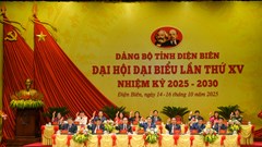 Khai mạc Đại hội đại biểu Đảng bộ tỉnh Điện Biên lần thứ XV, nhiệm kỳ 2025 - 2030