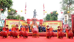 Dâng hương kỷ niệm 157 năm Anh hùng dân tộc Nguyễn Trung Trực hy sinh