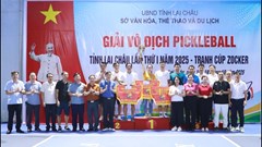 Bế mạc Giải vô địch Pickleball tỉnh Lai Châu lần thứ I