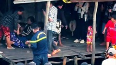 Tìm thấy thi thể cháu bé 4 tháng tuổi rơi xuống kênh ở An Biên